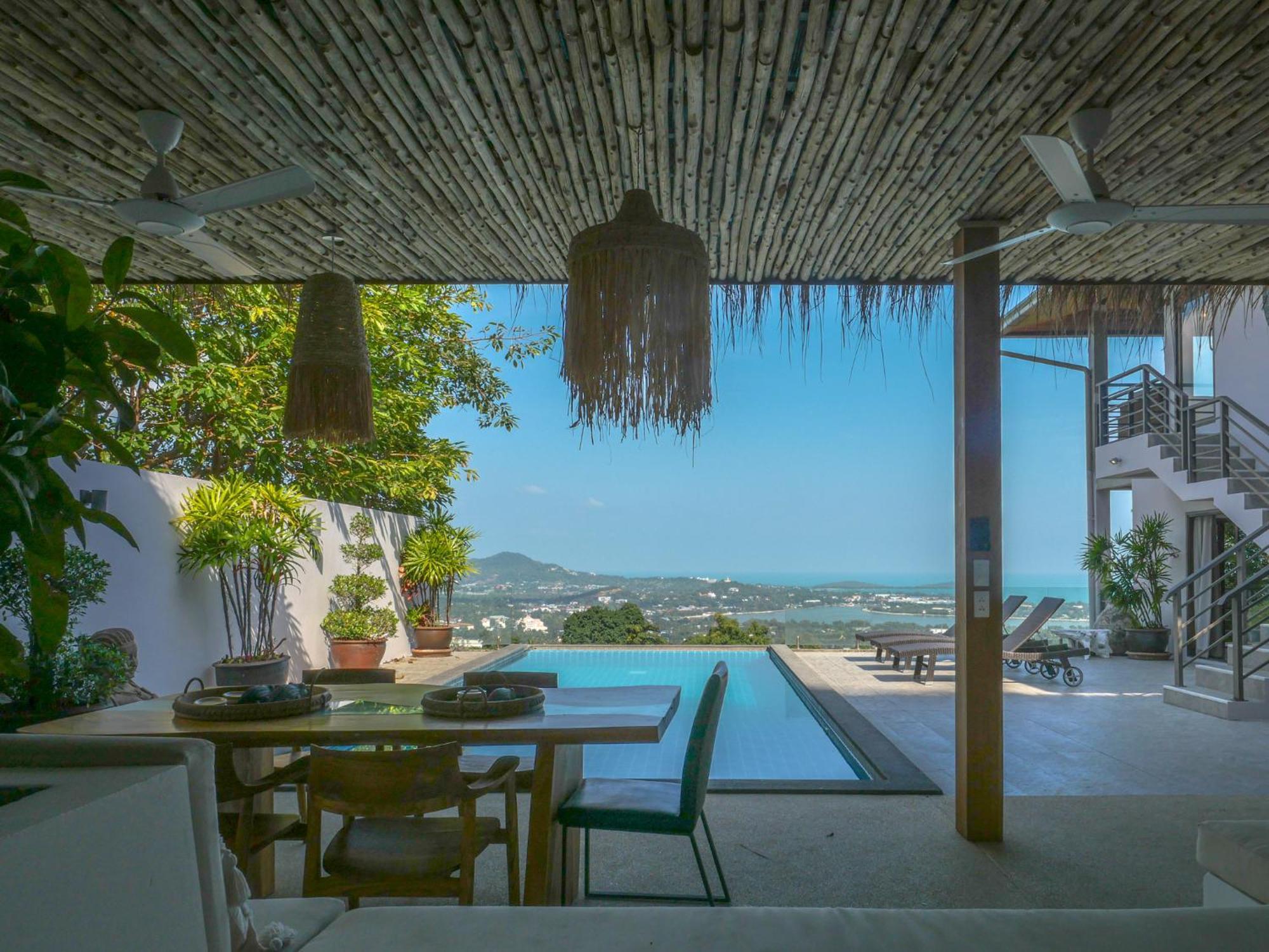 Villa Macha 2 Bedroom Private Pool&Seaview Pantai Chaweng Luaran gambar