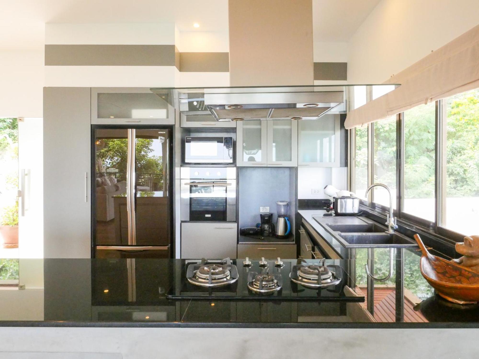 Villa Macha 2 Bedroom Private Pool&Seaview Pantai Chaweng Luaran gambar